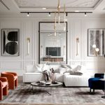 Classic modern style interior characteristics